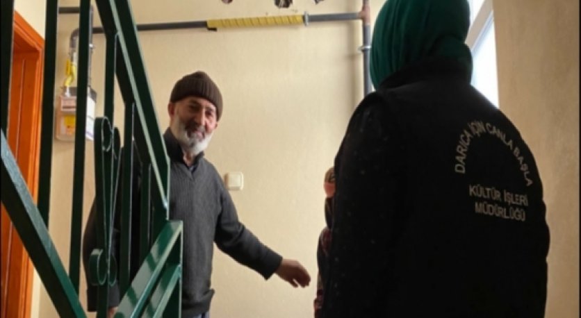 Darıca Belediyesi, Ramazan Ayında Ahde Vefa Ziyaretleri ile Yaşlıları Unutmuyor